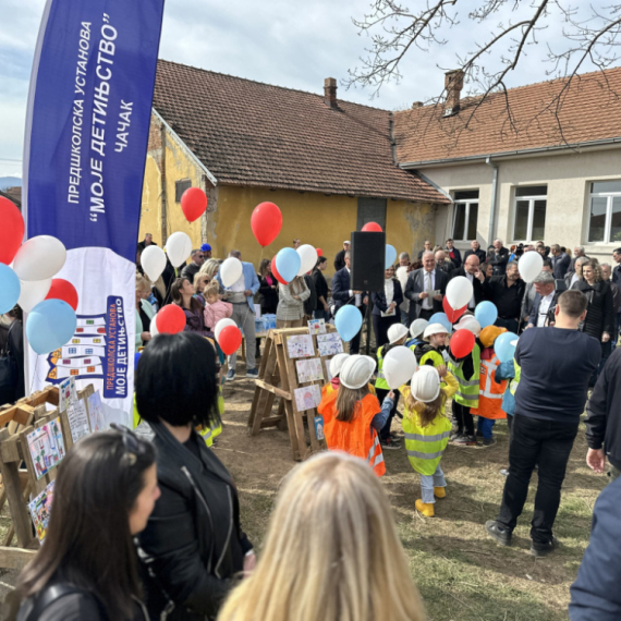 Položen kamen temeljac za dugoočekivani vrtić kod Čačka FOTO