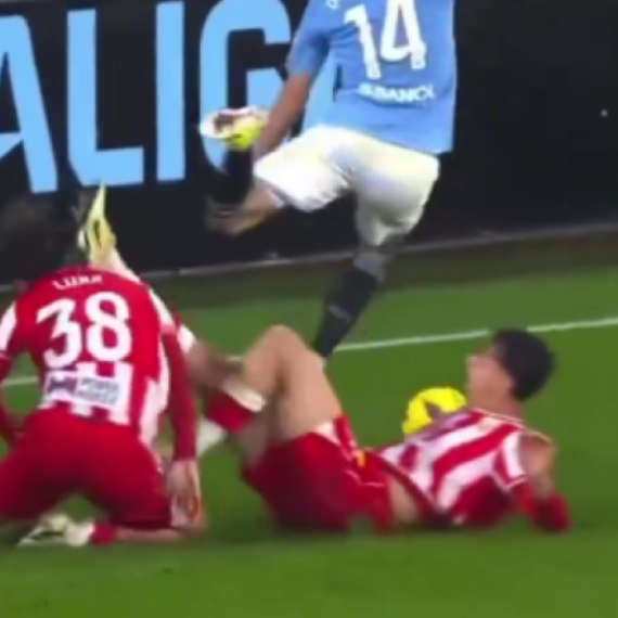 Španija je zanemela – otvorenim đonom na glavu saigrača VIDEO