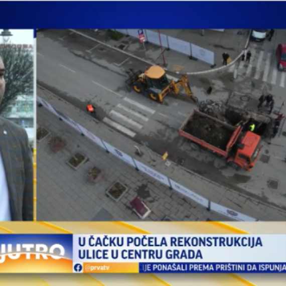 Od centra do najlepšeg dela Čačka biciklom: Pored pešačke zone, nova biciklistička staza VIDEO