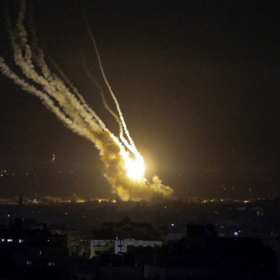 "Ovo je salva raketa ispaljenih na nas" VIDEO