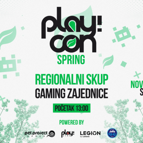 Prolećno izdanje Play!Con gejming konferencije: Vidimo se 23. marta na Novosadskom Sajmu!