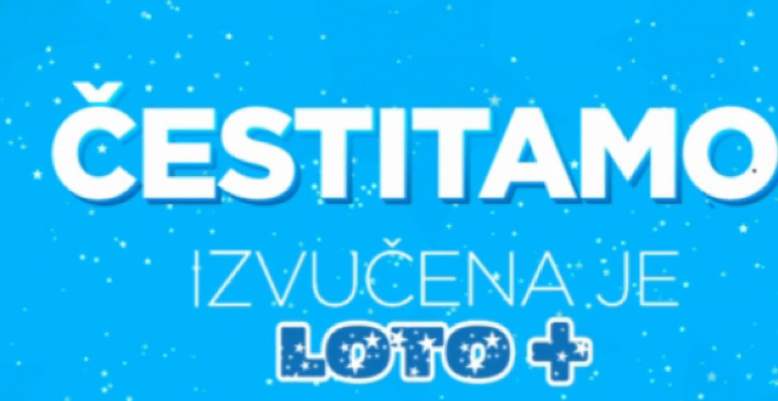 Izvučena Loto plus sedmica u vrednosti od 1.720.000 evra