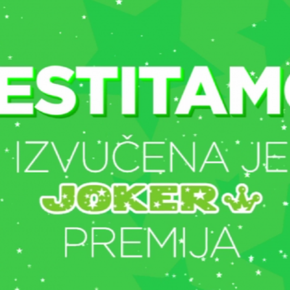 Izvučen Loto Džoker dobitak u iznosu od 450.000 evra