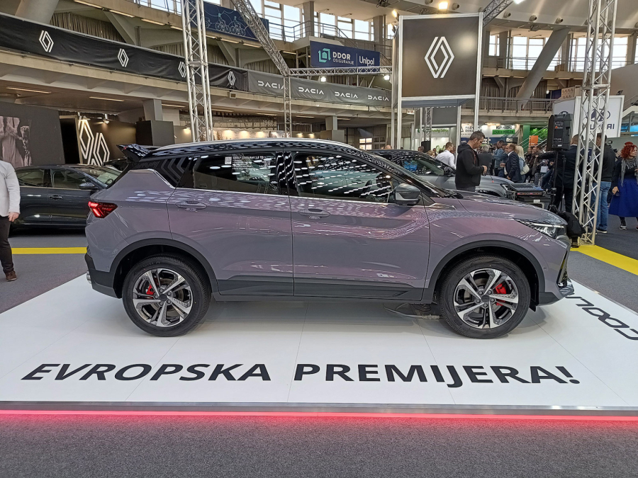 Kinez Geely Coolray imao evropsku premijeru na sajmu u Beogradu FOTO