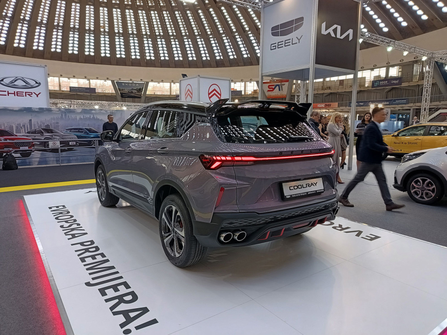 Kinez Geely Coolray imao evropsku premijeru na sajmu u Beogradu FOTO