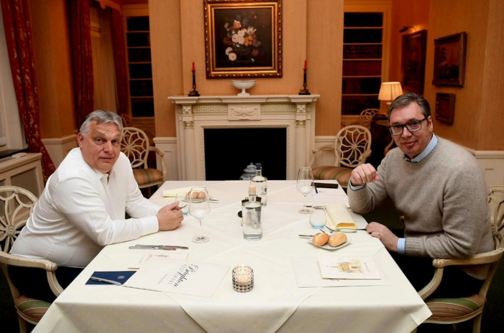 Vučić i Orban u Briselu uoči važnog samita FOTO