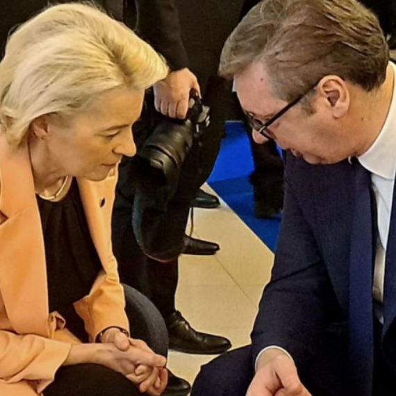 Vučić sa Ursulom fon der Lajen: Važan razgovor i velika zahvalnost za podršku Srbiji FOTO