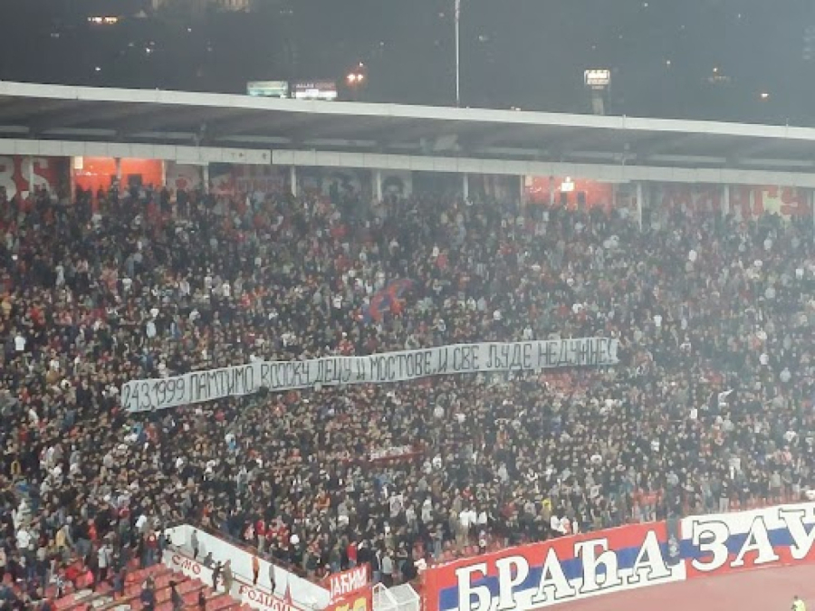 Delije odale počast Rusima i spomenule NATO FOTO