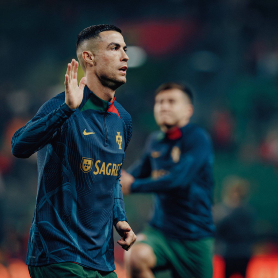 Navijač u Ljubljani hteo da udari Ronalda!