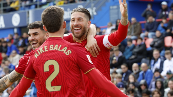 Serhio Ramos pogodio za tri boda Sevilje