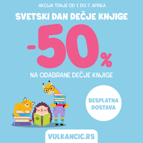 Svetski dan dečje knjige u Vulkančiću – 50% popusta na odabrana izdanja