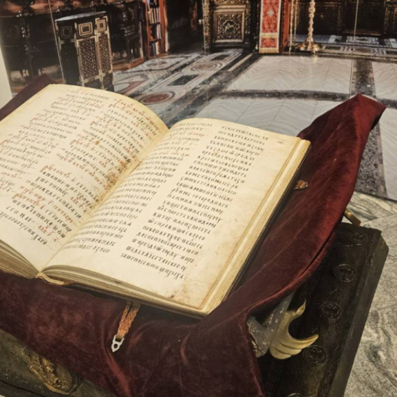 A unique opportunity to see live: Miroslav's Gospel exhibited in the National Museum VIDEO