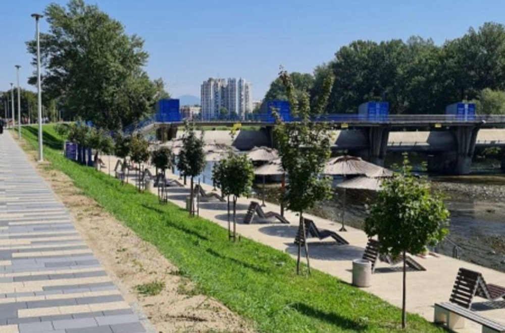 Trenutno zagađena Morava u Čačku: Uređuje se priobalje