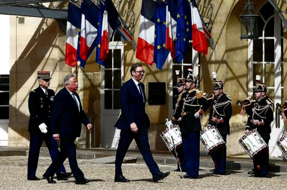 Vučić after the meeting with the President of the Senate: Thank you for the extremely nice welcome VIDEO