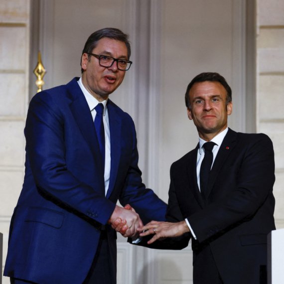 Vučić and Macron in front of the Elysée Palace: "We counted on France the most" VIDEO