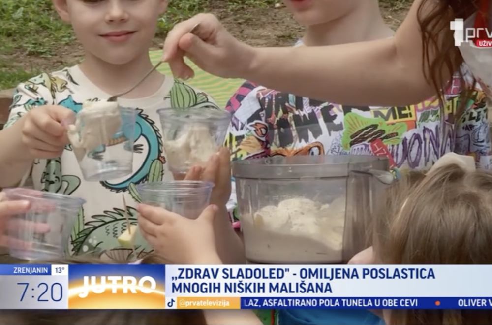 "Zdrav sladoled", omiljena poslastica niških mališana VIDEO