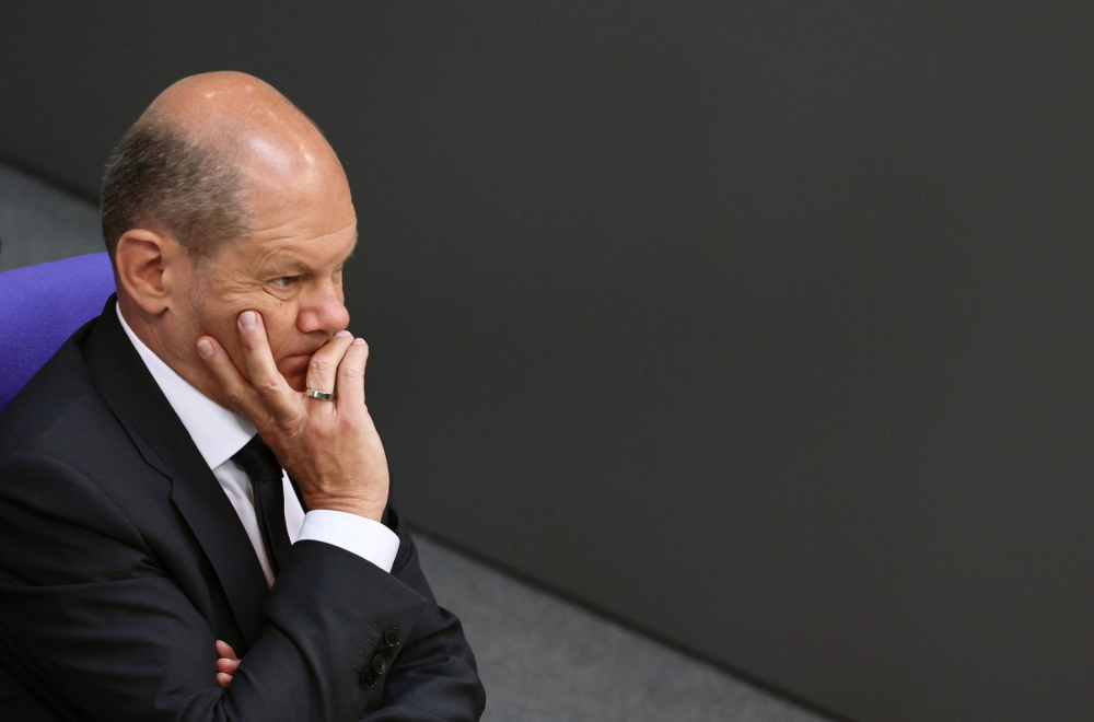 Scholz knows – he's going down