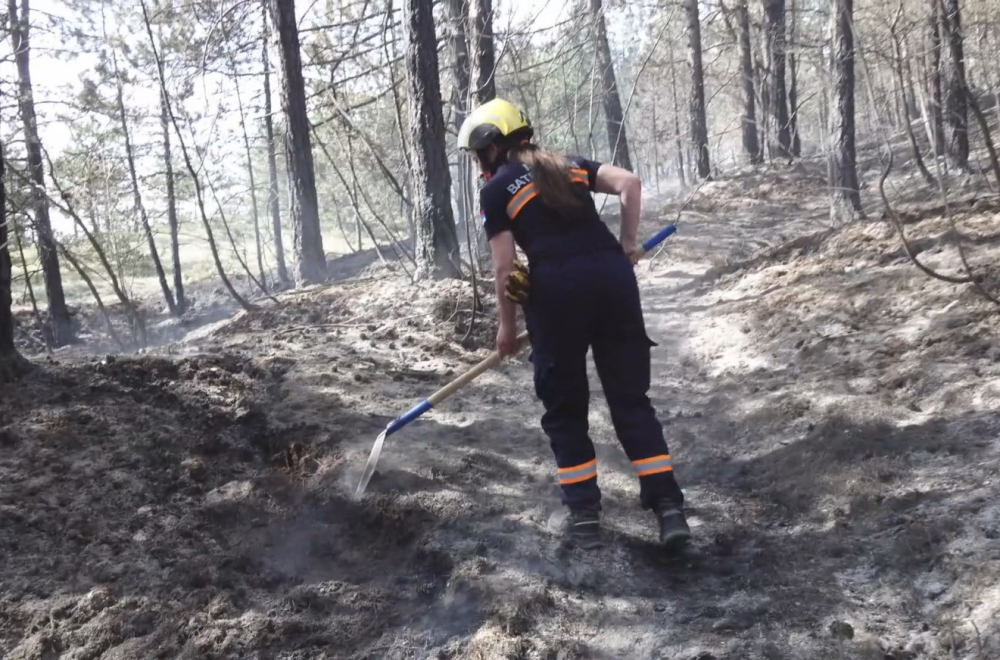Ona je heroina Suvobora: Bez zadrške uletela u plamen FOTO