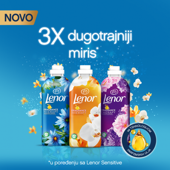Nova Lenor Fragrance Therapy kolekcija prati vas tokom čitavog dana
