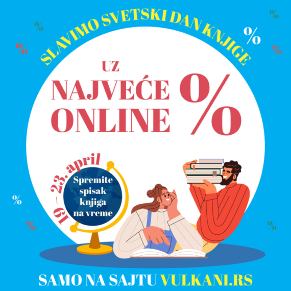 Velika Vulkanova akcija povodom Svetskog dana knjige