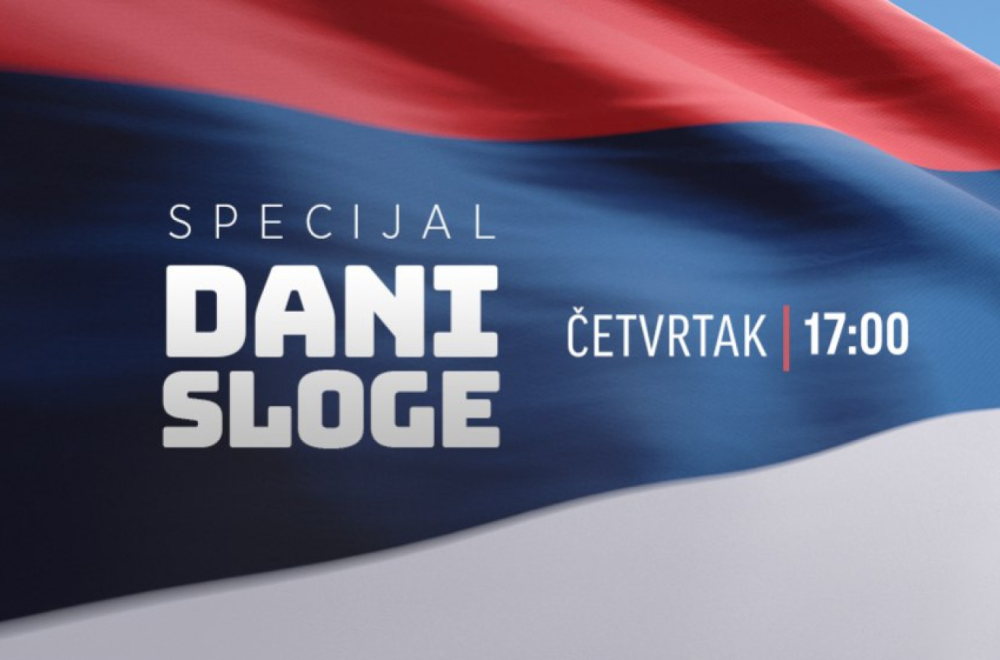 Specijalna emisija "Dani sloge" u 17 h na TV Prva: Tema – pokušaj usvajanja re­zo­lu­ci­je o Sre­bre­ni­ci