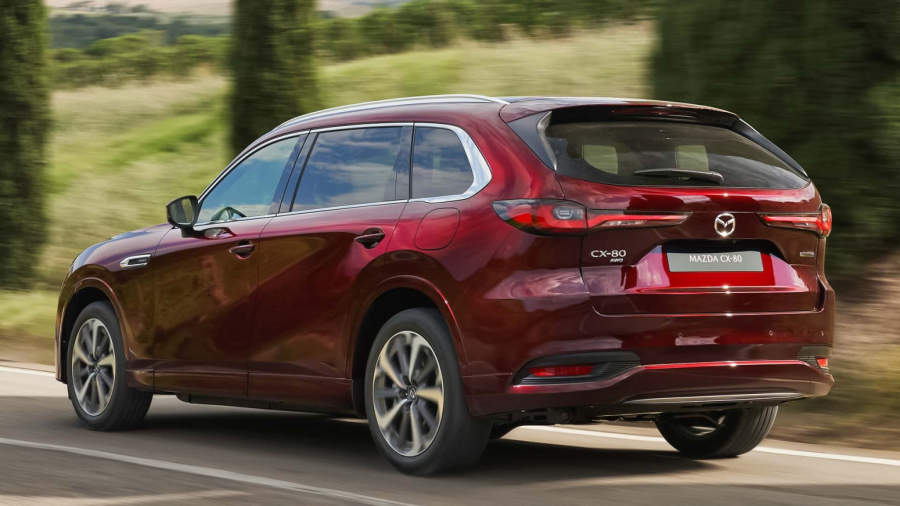 Debitovao novi Mazdin SUV: CX-80 ima pet metara i tri reda sedišta FOTO