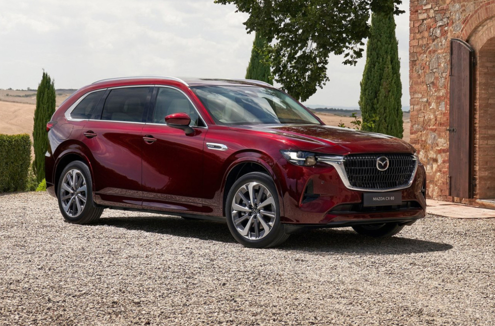 Debitovao novi Mazdin SUV: CX-80 ima pet metara i tri reda sedišta FOTO