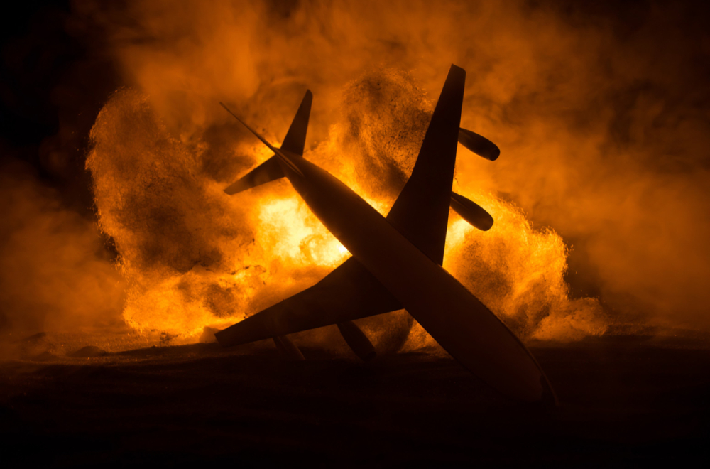 Srušio se jurišni avion FOTO