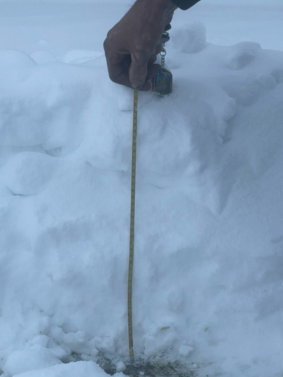 Jedva smo se izvukli: Skoro pola metra snega na Bjelasici FOTO