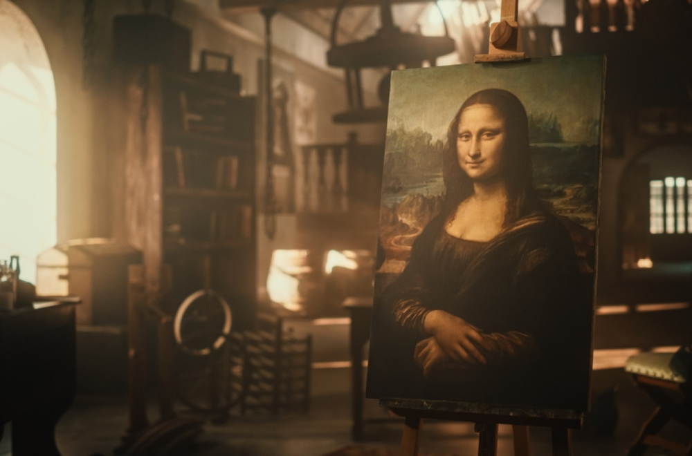 Mona Liza se "seli"