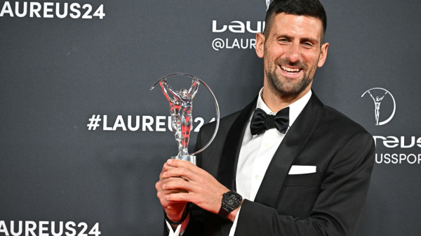 Novak Đoković po peti put najbolji sportista sveta!