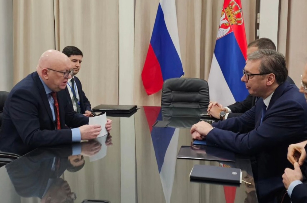 Vučić met Nebenzya: We discussed the imposition of a resolution on Srebrenica PHOTO