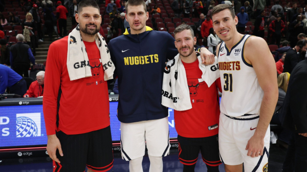 Srbi o ovome maštaju: Luka, Nikola i Bogdan u istom timu FOTO