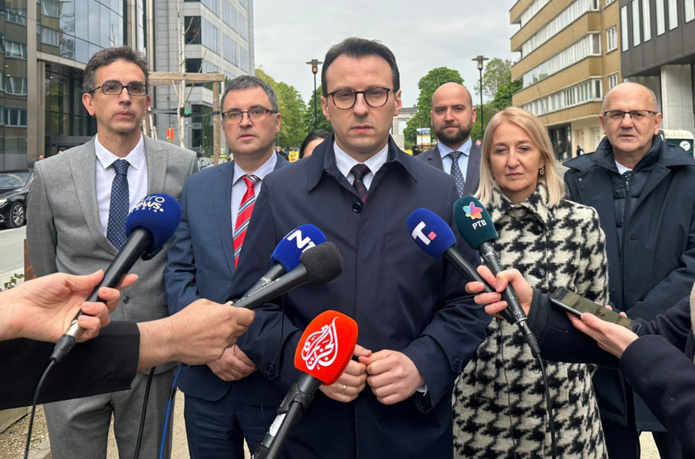 Petković iz Brisela: Politika Kurtija je proterivanje našeg naroda na KiM; Naredni sastanak 13. maja VIDEO
