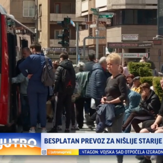 Besplatan prevoz za Nišlije starije od 65 godina VIDEO
