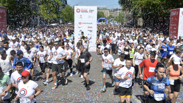 Grk i Srpkinja slavili u trci na 10 kilometara na Beogradskom maratonu