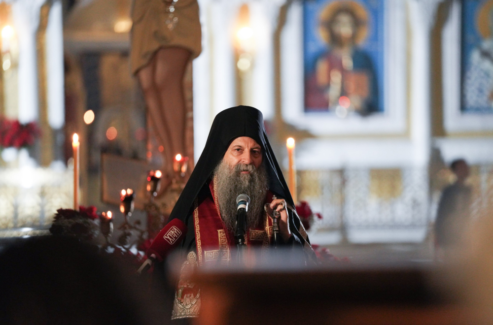 Patrijarh Porfirije u ponoć služi vaskršnju liturgiju u Hramu Svetog Save
