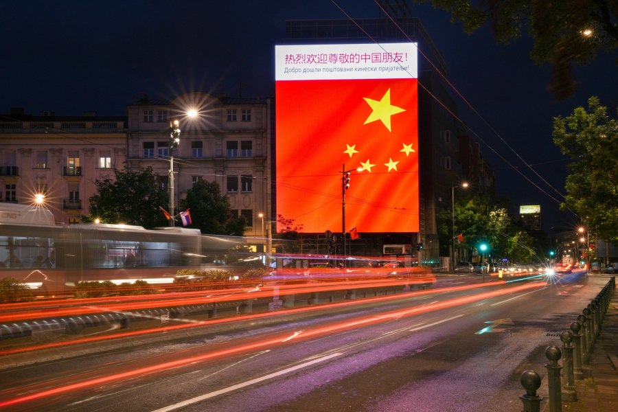 Everything is ready for the ceremony: Xi Jinping in Belgrade, historic visit PHOTO