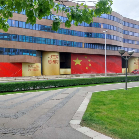 Everything is ready for the ceremony: Xi Jinping in Belgrade, historic visit PHOTO