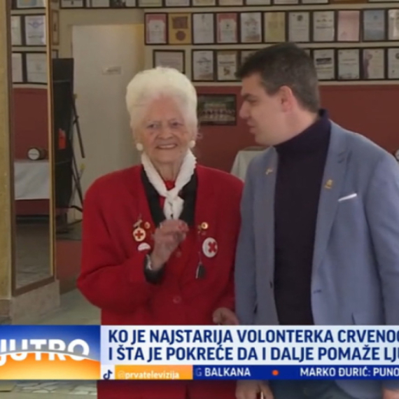 Ovo je najstarija volonterka Crvenog krsta u Srbiji VIDEO