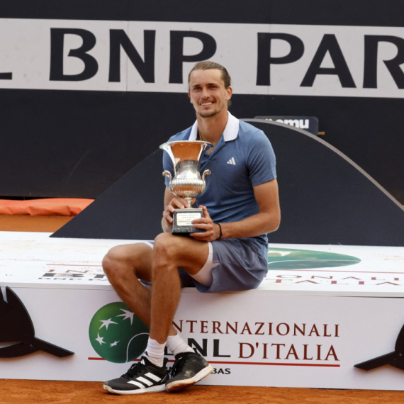 Zverev: Rim je posebno mesto za mene VIDEO