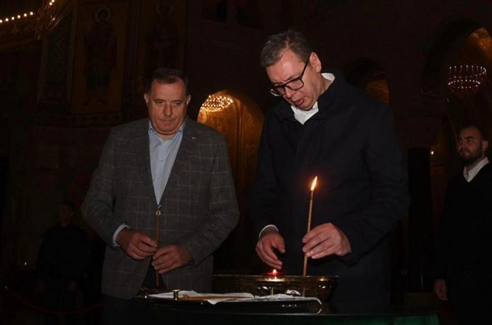 Vučić received blessing of Patriarch Porfirije prior to trip to New York: "I'm going to fight wholeheartedly"