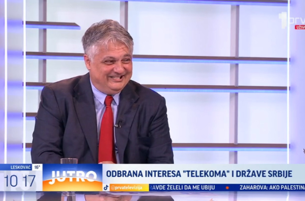 Radnici Telekoma u akciji podrške državi povodom rezolucije o Srebrenici VIDEO