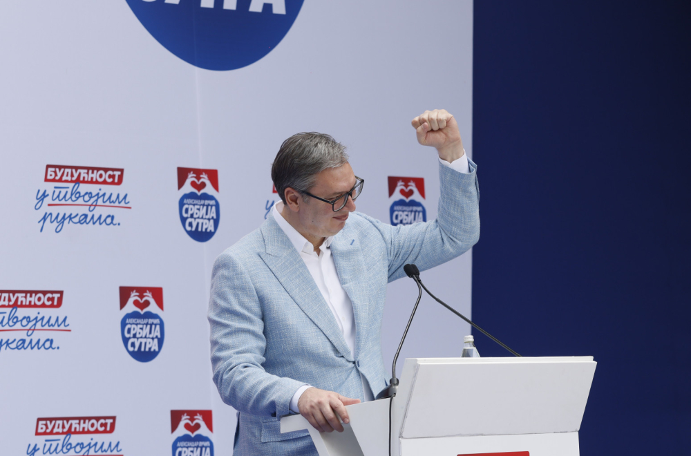 Vučić u Valjevu: Ponosan sam na snagu Srbije! Zajedno i ujedinjeni možemo sve FOTO/VIDEO