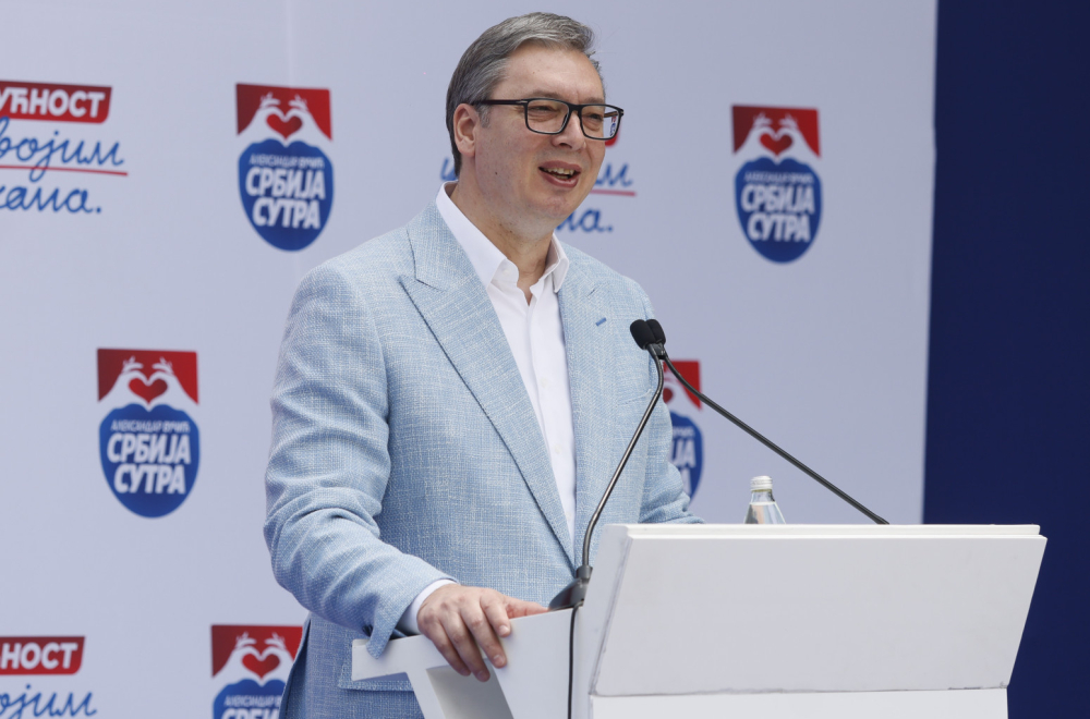 Moćne reči Vučića u Valjevu: "Uz snagu naše Srbije imao sam snage da branim narod hrabrih i ponosnih"