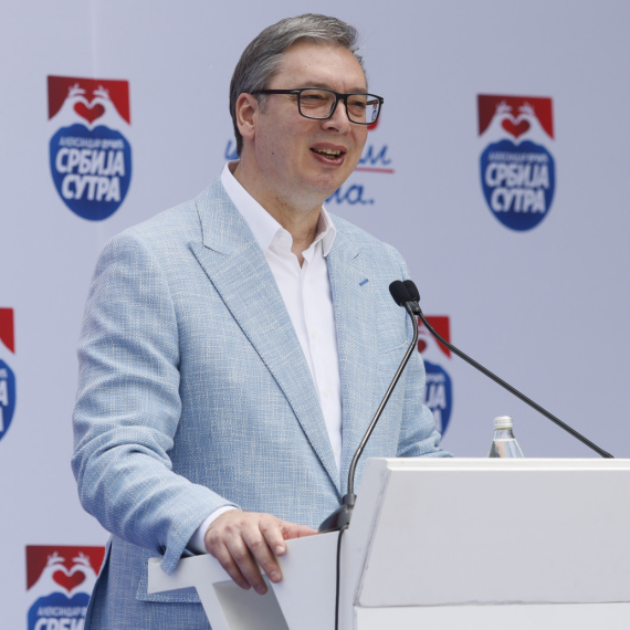 Moćne reči Vučića u Valjevu: "Uz snagu naše Srbije imao sam snage da branim narod hrabrih i ponosnih"