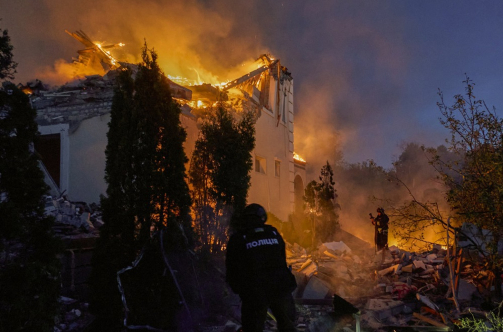 Strašne scene sinoć u Kijevu