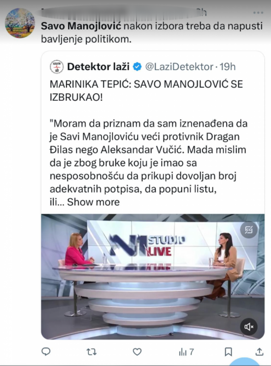 Debakl opozicije, nižu se poruke: Vreme je da postanete prošlost