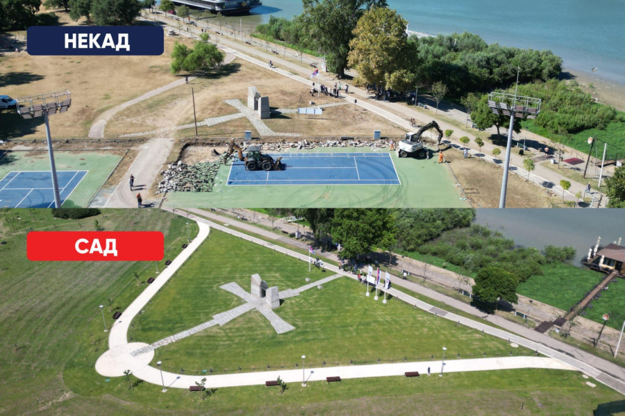 Šapić: Spomen-park i Spomenik braniocima Beograda konačno završen FOTO