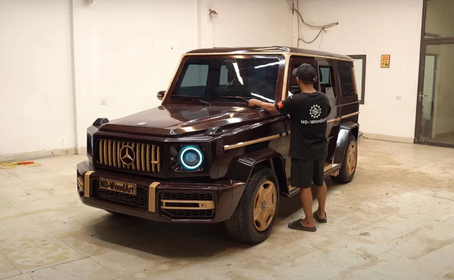 Pretvorio Mitsubishi Pajero u Mercedes G-klase VIDEO